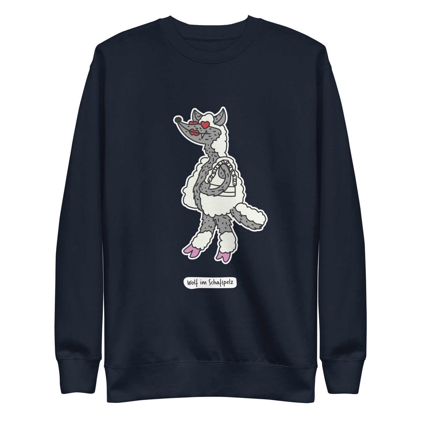 Wolf im Schafspelz Unisex Premium Sweatshirt