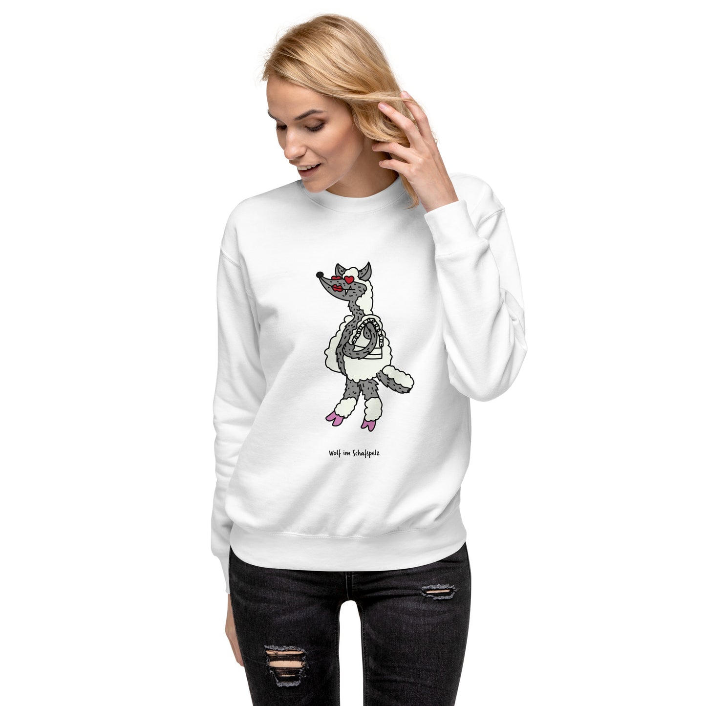 Wolf im Schafspelz Unisex Premium Sweatshirt