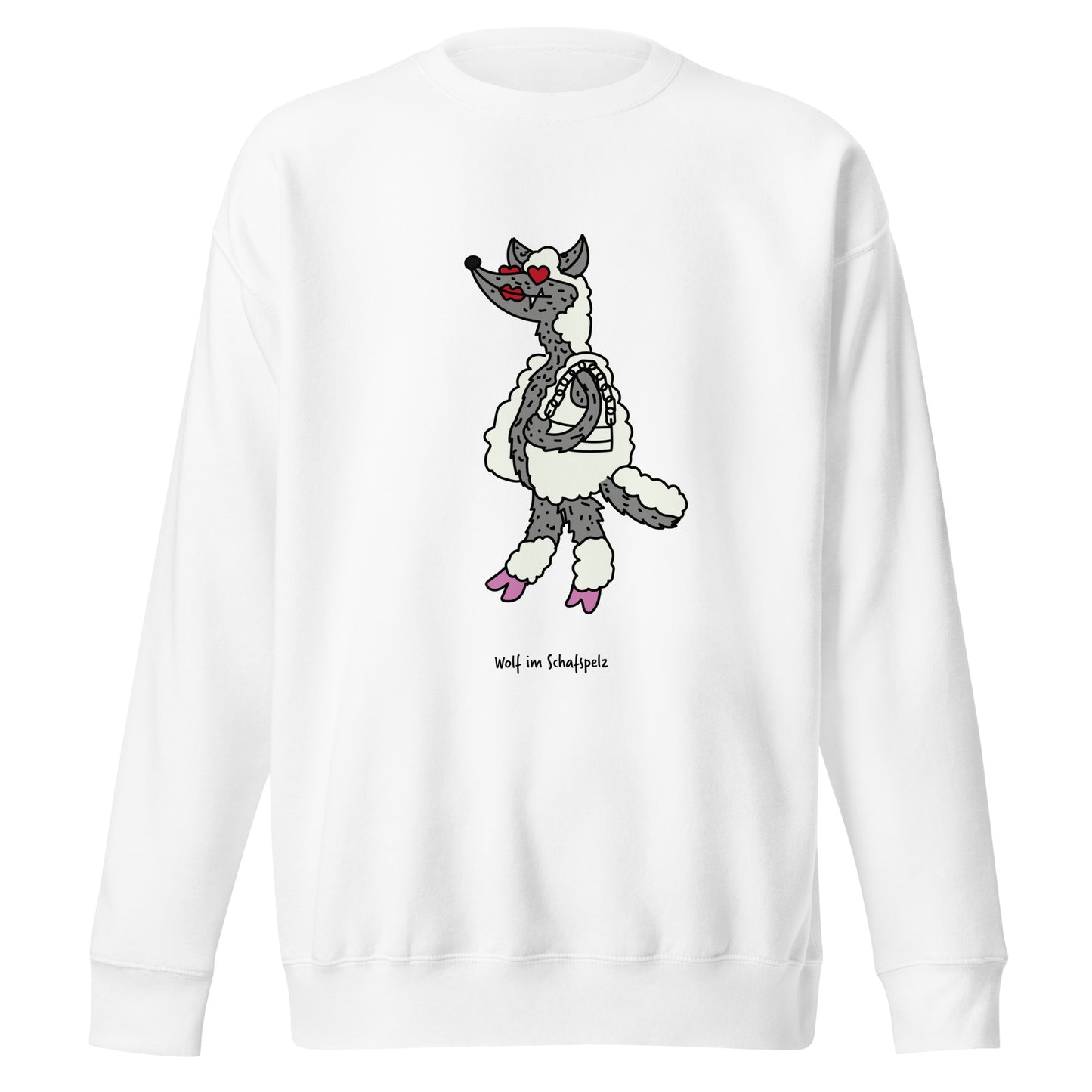 Wolf im Schafspelz Unisex Premium Sweatshirt