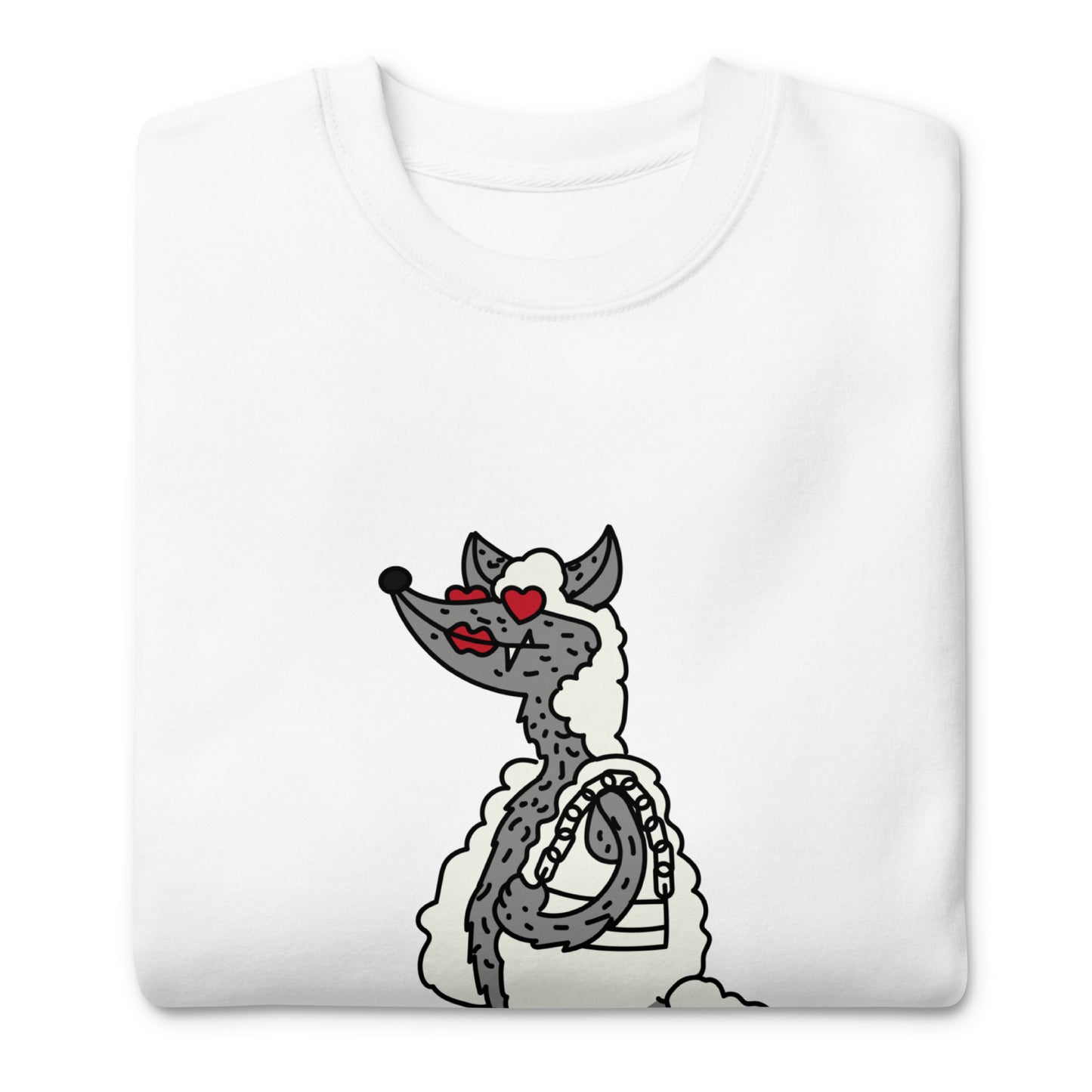 Wolf in Sheep's Clothing Unisex Premium Sweatshirt