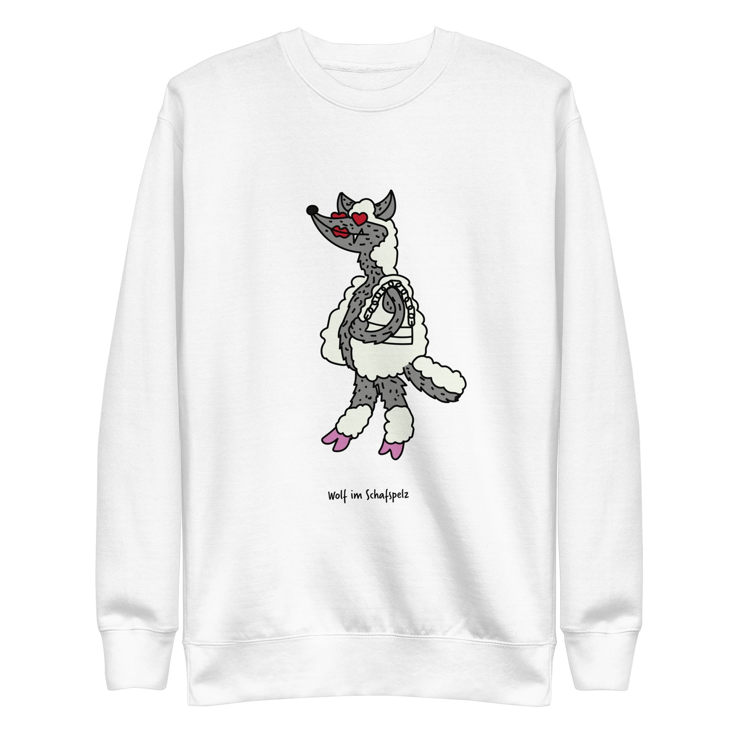 Wolf in Sheep's Clothing Unisex Premium Sweatshirt